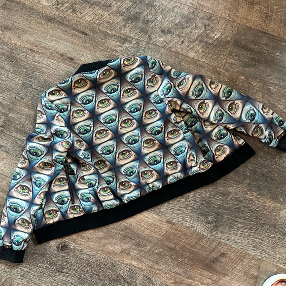 All Seeing Eye Bomber Jacket - Picture 3 of 3